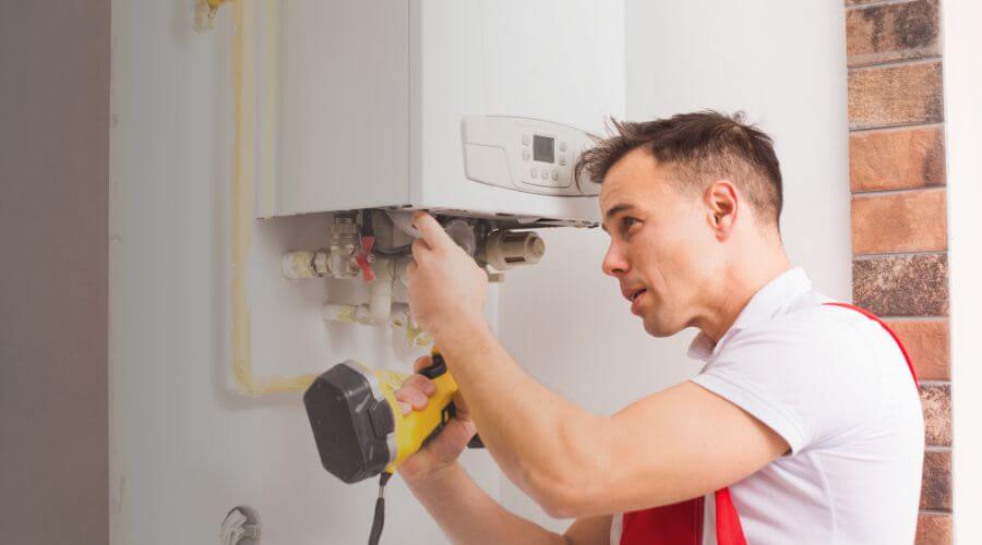 Local tankless water heater installation in Middlefield, MA